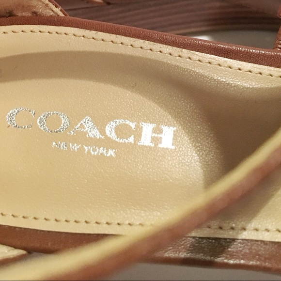 ✨FINAL PRICE✨ COACH Vienna Wedge Sandals - Picture 6 of 6